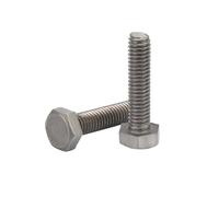 1/5Pcs Metric M2.5 M3 M4 M5 M6 M8 M10 M12 M14 M16 Pure Titanium TA2 External Outside Hex Hexagon Head Screw Bolt Length 5~100mm(12mm,1pc M16)
