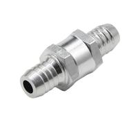 1/5Pcs One Way Check Valves 6mm 8mm 10mm 12mm 14mm 16mm Aluminium Alloy Non Return Valve Fit Carburettor(8mm,5Pcs)