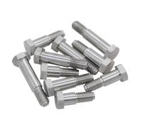 1/5pcs Partial Thread Half Tooth M6 M8 M10M16M20 304 Stainless Steel Hexagon Cap Head Screws Bearing Bolt Positioned Shaft Bolts(55mm,M16(1pcs))