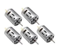 1-5pcs RS-385 High Speed Micro DC 12V Motor Metal Stainless Steel Gear Motor Brush Motor For Electric Appliance Tools Parts(5pcs)
