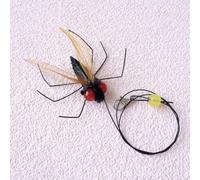 1/5Pcs Simulated Small Flying Insects Teasing Cat Stick Long Rope Insect Cat Toy Replacement Accessories Pet Supplies