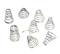 1-5Pcs Stainless Steel Conical Compression Springs 3mm to 39mm Diameter for Industrial Applications(2pcs,1x9-15x20-6)