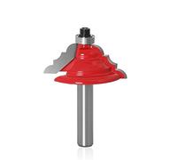 1/5pcs Table Edge Router Bit - Baroque 8" Shank Line Knife Woodworking Cutter Tenon Cutter For Woodworking Tools(8X38.1)