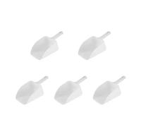 1/5PCS Thickened Large Milk Tea Shop Ice Machine Plastic Shovel Special Food Rice for Kitchen, Bar, Wedding, Buffet, Party(Medium 5pcs)