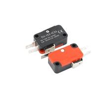1/5pcs V-15 V-153 V-154 V-155 16A 250VAC SPDT Momentary Travel Limit Switch 1NO1NC 3pin Lever Roller Microswitch(V-153-1C25,5pcs)