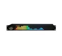 1.5U Music Spectrum Digital Equalizer EQ Balancer Display Pickup Audio LED Level Indicator Melody Rhythm Light + Remote Control For Recording Studio