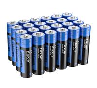 1.5V AA Lithium Rechargeable Batteries,3A High Capacity 3500mWh Li-ion Batteries, 1500 Cycles, Long Lasting, 1.5V Constant Output for Controller, Toys, Remote Controls... (24*AA)