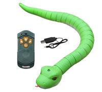 1.5V RC Snakes - Snake Prank | PP Emerald Tree Boa, Electronic Kids Pranks Scary Toy, Teasing Friends Toyes, GolfPrank, Realistic Robot Snakkes Toies, Halloween Christmas, Girls, Kid, Adults