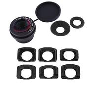 1.5X Fixed Center Viewfinder Eyepiece Magnifier, sturdy Eyecup for DSLR Camera, Clear View without Glasses, 6 Mounting Bases Included, Compatible with