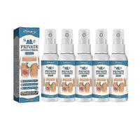 1-5x Private Antibacterial Spray, Anti Itch Spray, Natural Herbal Private Parts External Itching Spray, Instant Cooling and Soothing, For Women Men...