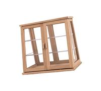 1:6 1:12 Cookie Display Cabinet Model for Architectural Building Model Train cherry wood A