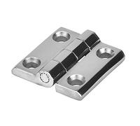 1.6/2.0/2.4in 304 Stainless Steel Hinges, Cast Hinge Outdoor Equipment Industry Marine Hinge(40*40mm)