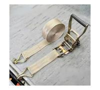 1.6 2 Inch Cargo Ratchet Straps 106613/11023 LBS Break Strength, 3-65 Ft Tie Down Straps Ratchet with Double J Hook for Truck Trailer Motorcycle Kayaks Car Roof(5cm/2in,8.0m/26.2Ft)
