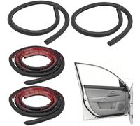 1.6 m B Pillar Car Door Seal Strip (with Integrated Steel Strips) & 2.4 m C Pillar Sealing Strip (with Vulcanisation Head), Car Door Edge Sealing Strip, Weatherproof Rubber Sealing Strip