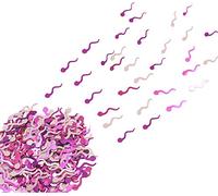 1.6 Oz Bachelorette Party Confettis Bridal Shower Table Sequins Hen Night Party Table Confetti Scatters for Party Suppiers by Topfunyy