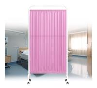1-6 Panel Foldable Privacy Screen Room Divider, Free Standing Room Partition Privacy Separator, Indoor Temporary Room Partition Fencing, Mobile Medical Privacy Screen(C,4-Panel)