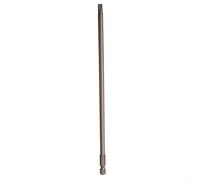 1/6 Piece Magnetic Torx Bit Set 200mm Long Alloy Steel Set for Use with Electric Screwdrivers and Air Drills for T10-T30.1/4" Hex (T20) (T27)