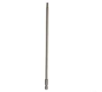 1/6 Piece Magnetic Torx Bit Set 200mm Long Alloy Steel Set for Use with Electric Screwdrivers and Air Drills for T10-T30.1/4" Hex (T20) (T20)
