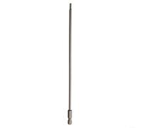1/6 Piece Magnetic Torx Bit Set 200mm Long Alloy Steel Set for Use with Electric Screwdrivers and Air Drills for T10-T30.1/4" Hex (T20) (for T10)