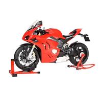 1/6 Scale Alloy Dynamic Motorcycle Model - Immersive Light and Sound Effects, Dynamic Mechanical Replication, Gift for Enthusiasts (Red)