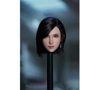 1/6 Scale Female Head Sculpt,Fantasy Girl Planted Hair Head Carved for 12inch Female Phicen TBLeague Action Figure Body