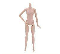 1/6 Scale Female Supermodel Doll Body,Highly Articulated 22 Joint Figure,26cm Smooth Plastic Mannequin for Artists,Compatible with 1/6 Scale Heads and Shoes,Ideal for Display and Collection (White)
