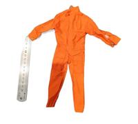 1/6 Scale Male Soldier Orange Jumpsuit Model for 12'' Figure Doll