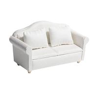 1/6 Scale Sofa for 12" Action Figures - Compatible with Hot Toys, Sideshow, Phicen - Yellow Long Couch with Cushions (Type J)