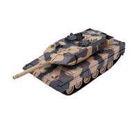 1:60 Scale Tank Toy, 360° Rotating Turret with Lights Sound Pull Back Action for Kids