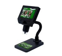 1-600x USB Digital Electronic Microscope Portable Microscope 4.3"LCD 3.6MP HD Magnifier Camera For Pcb Motherboard Repair Adjustable Magnification(B)