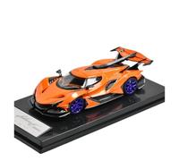 1:64 Apollo IE Supercar Simulation Die-cast Metal Car Model Hobbyist Collectible Gifts Simulation Vehicle Playset(Orange)