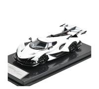 1:64 Apollo IE Supercar Simulation Die-cast Metal Car Model Hobbyist Collectible Gifts Simulation Vehicle Playset(White)