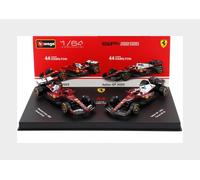 BURAGO 18-56807-44 Ferrari F1 Set 2X SF-25 Team Scuderia Ferrari 44 Season