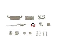 ＡＷＨＡＯ 1/64 Car Repair Figure Table Scene Diorama Collection Gifts, Red Accessory