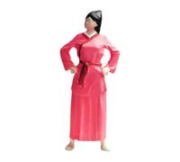 AWHAO 1/64 Chinese Ancient Figure Mini Architectural Figurine Tiny People Model for Desktop Decoration, 2.6cm