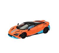 1:64 For 765LT MCL1001 1007 1009 Diecast Alloy Car Model Miniature Static Collection Displays Ornaments Vehicles Kit(Orange)