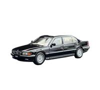 1:64 For BMW 750il E38 Alloy Car Model Collectible Ornaments Decorative Souvenirs Mini Replica Toys