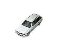 1:64 For BMW E34 Simulation Alloy Car Model Static Classics Nostalgia Collection Display Decoration Mini Replica Toys(White)