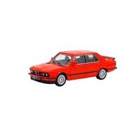 1:64 For BMW M5 E28 Simulation Alloy Car Model Static Display Collectible Souvenir Decration Mini Replica Toys(Red)