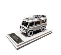 1/64 For Defender VAN Camper Die-Cast Metal Car Model Hobby Collectible Vehicle Simulation Vehicle Playset