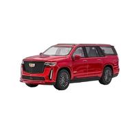 1:64 For Escalade SUV Simulation Alloy Car Model Collection Ornament Decoration Mini Replica Toys(Red)