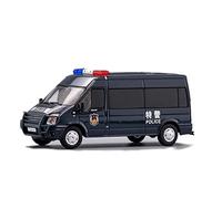 1 64 For F-Transit Van Police Car 120 Ambulance Simulation Alloy Car Model Adult Collection Gift Toy Car Mini Replica Toys(1)