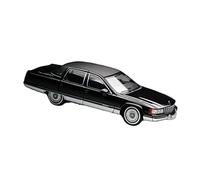 1 64 For Fleetwood Vintage Car Alloy Model Simulation Vehicles Adult Collection Ornament Vehicles Kit(Black)