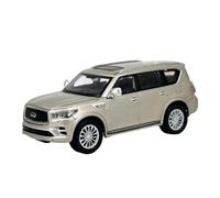 1:64 For Infiniti QX80 Alloy Car Model Collection Display Decoration Souvenir Mini Replica Toys(Gold)