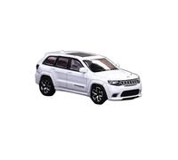 1:64 For Jeeps Grand Cherokee SUV Simulation Alloy Car Model Hobby Collection Souvenirs Mini Replica Toys(White)