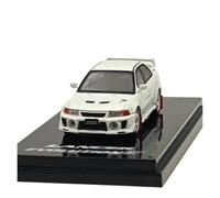 1:64 For Lancer GSR Evolution V CP9A White Alloy Car Model Home Decoration Mini Replica Toys
