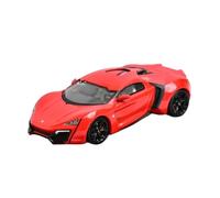 1:64 For Lykan Supercar Die-cast Metal Car Modelsuper Cool Classic Collector Simulation Vehicle Playset(Red 2)