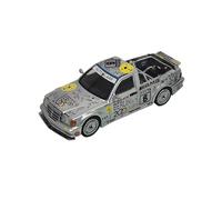 1:64 For Mercedes-Benz 190E Modified Pickup Version Paint Alloy Car Model Metal Mini Car Vehicles Kit