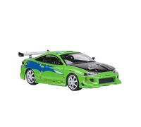 1:64 For Mitsubishi Eclipse Alloy Car Model For Collection Memorial Mini Replica Toys
