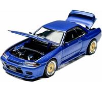 1:64 For Nissan Gt-R32 Skyline Bayside Alloy Car For Model Christmas Display For Mini Toy